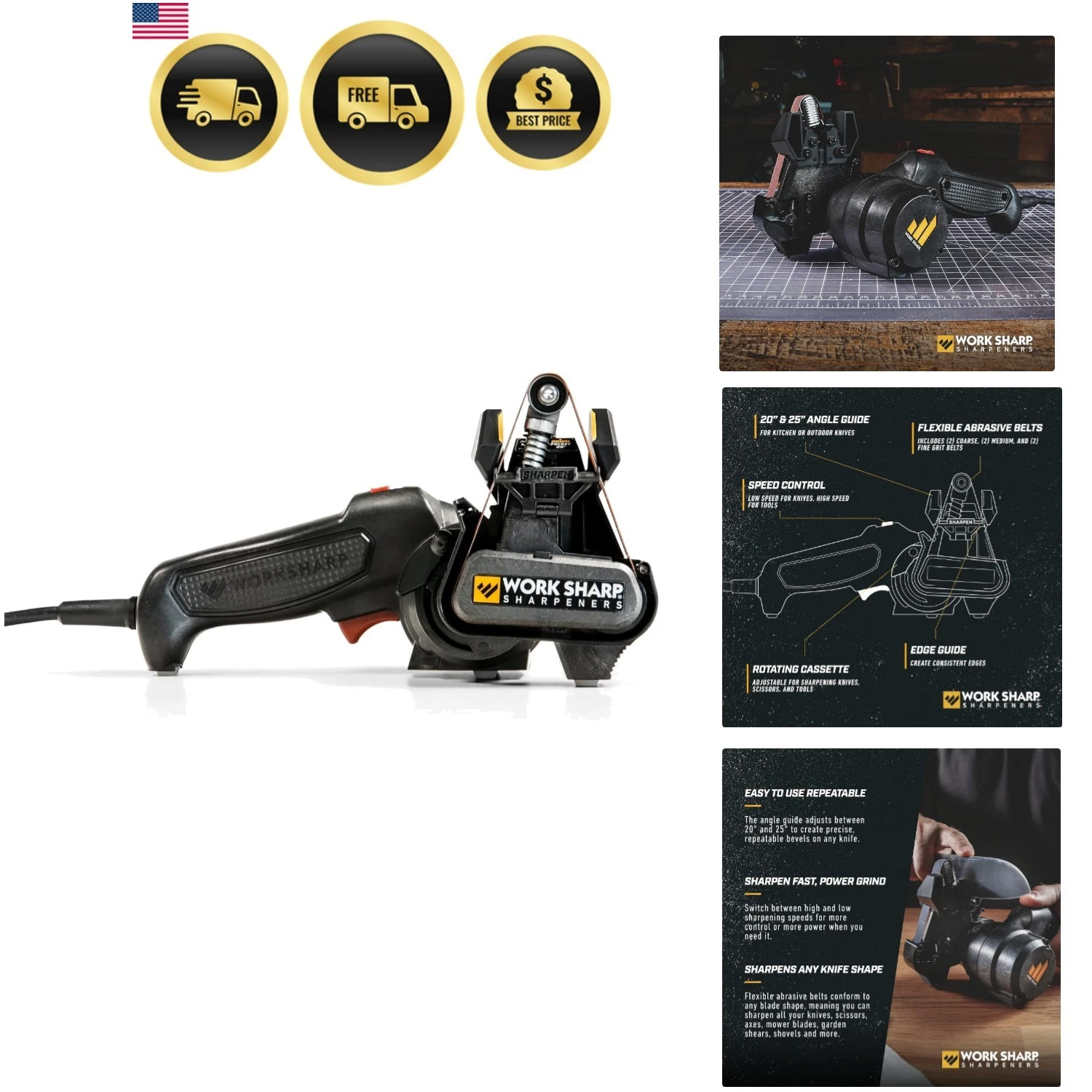 MK2 Professional Electric Knife and Tool Sharpener - Adjustable Tool and Knif...
Opens in a new wind