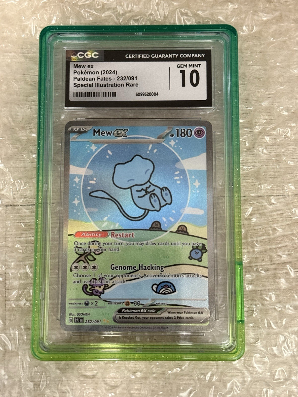 Mew ex 2024 Scarlet & Violet: Paldean Fates #232/091 Special