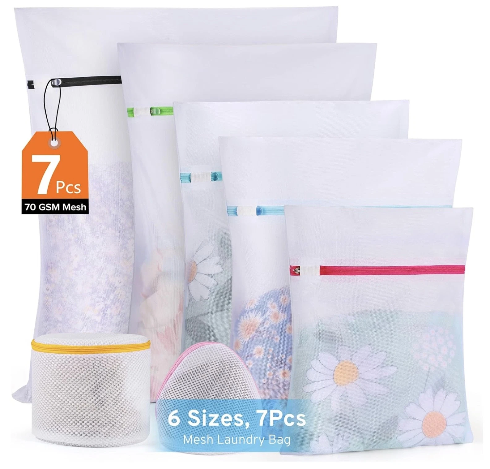 7pack Laundry Bags Set