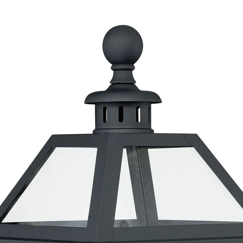 Vaxcel Lighting T0082 Black Nottingham 3-Light Outdoor Post Light - Picture 5 of 5