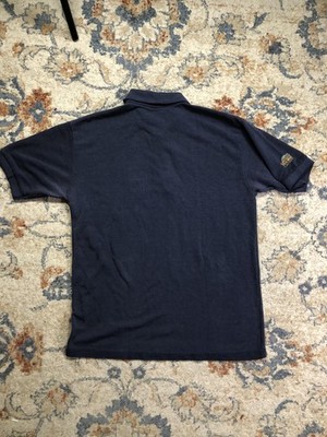 Vintage Chemise Lacoste Polo Shirt Mens 2XL Navy Croc Logo Made In