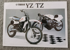 YAMAHA YZ/TZ RANGE GENUINE FACTORY MOTORCYCLE BROCHURE