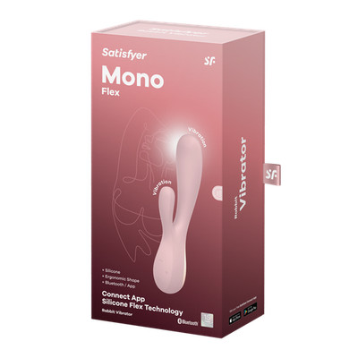 Satisfyer Mono Flex Connect App Klitoris und G- punkt Rabbitvibrator Wasserdicht
