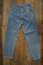 Vintage Guess USA Made Mom Jeans Size 30 TAG  28 x  29 SEE PICS 4 MEAS. 