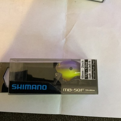 Shimano MB-50F Fishing Lure Shallow Purple Chartreuse Color