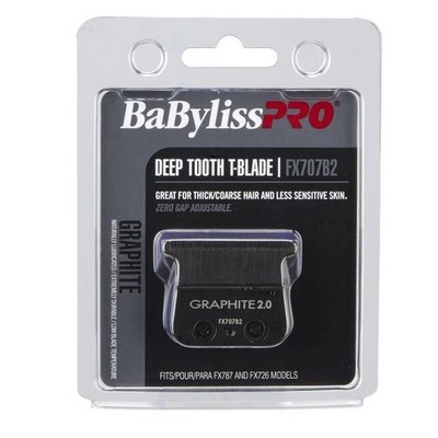 BaBylissPRO Graphite Deep Tooth 2.0 MM Replacement T-Blade | FX707B2