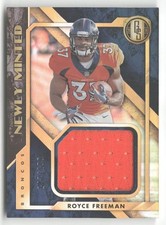 ROYCE FREEMAN 2018 GOLD STANDARD NEWLY MINTED ROOKIE PATCH /299 Q0014