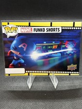 2023 Upper Deck Funko Pop Marvel Shorts #S-22 Captain America / Red Skull Shorts