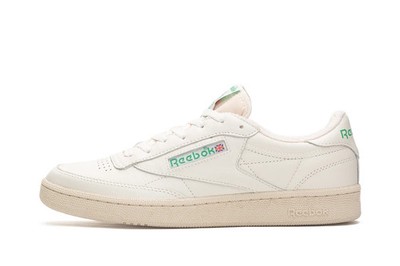 Reebok Club C 1985 TV Herren Weiß Sneakers Sportschuhe Alltag Leder (100000317)