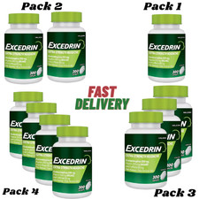 Excedrin Extra Strength Pain Reliever Caplets, 300 ct.