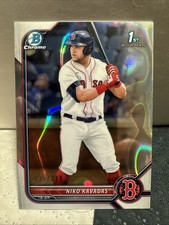 2022 Bowman Chrome Prospects Lava Refractor /399 Niko Kavadas #BCP-68 Red Sox