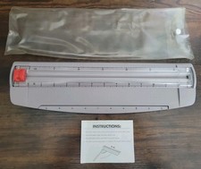 Gray 12" inch Photo Paper Trimmer Crafts Cards w/ Ruler Sliding Blade Cutter