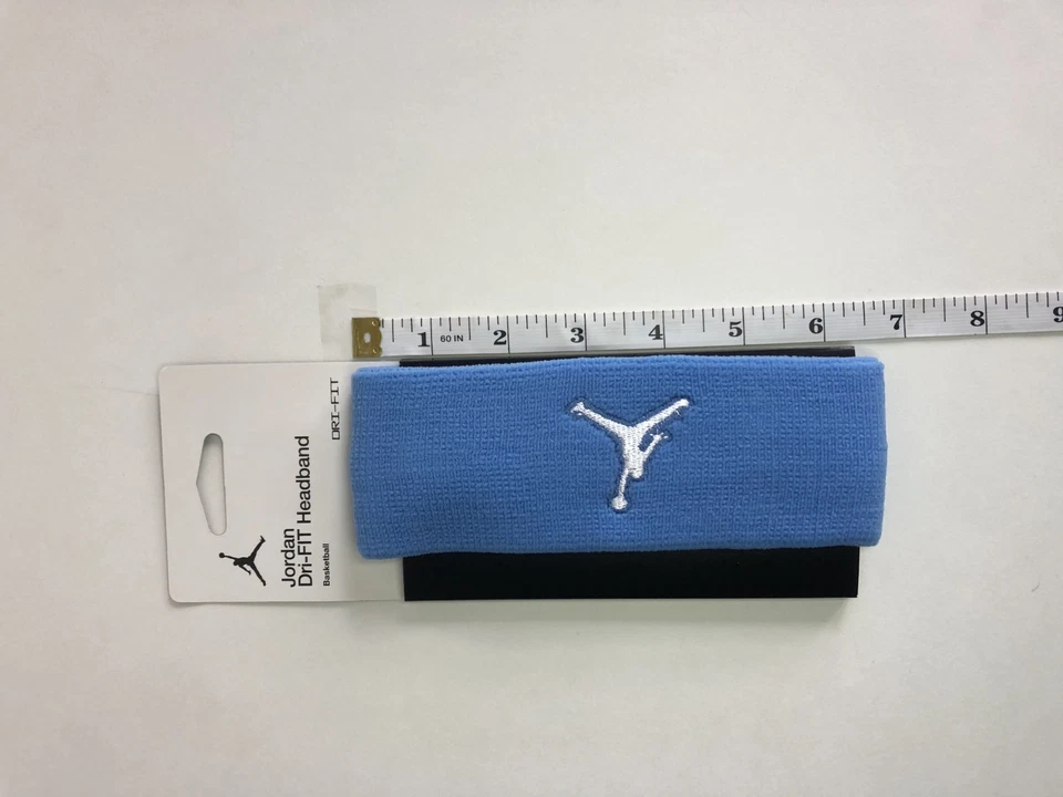 Diadema deportiva Nike Michael Jordan Vintage Jumpman azul blanco Foto 3 de 4
