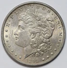 1898 $1 Morgan Silver Dollar Uncirculated - RAW - Light Toning / Great Luster