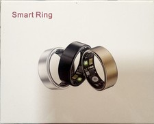Smart Ring Size 10 Gold Tracks Heart Rate Blood Oxygen Sleep Patterns More New