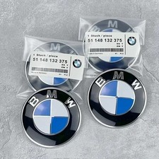 New Set Of 4 Bmw Wheel Rim Dust Cover Center Cap Hubcap 36136783536 Italy 56mm