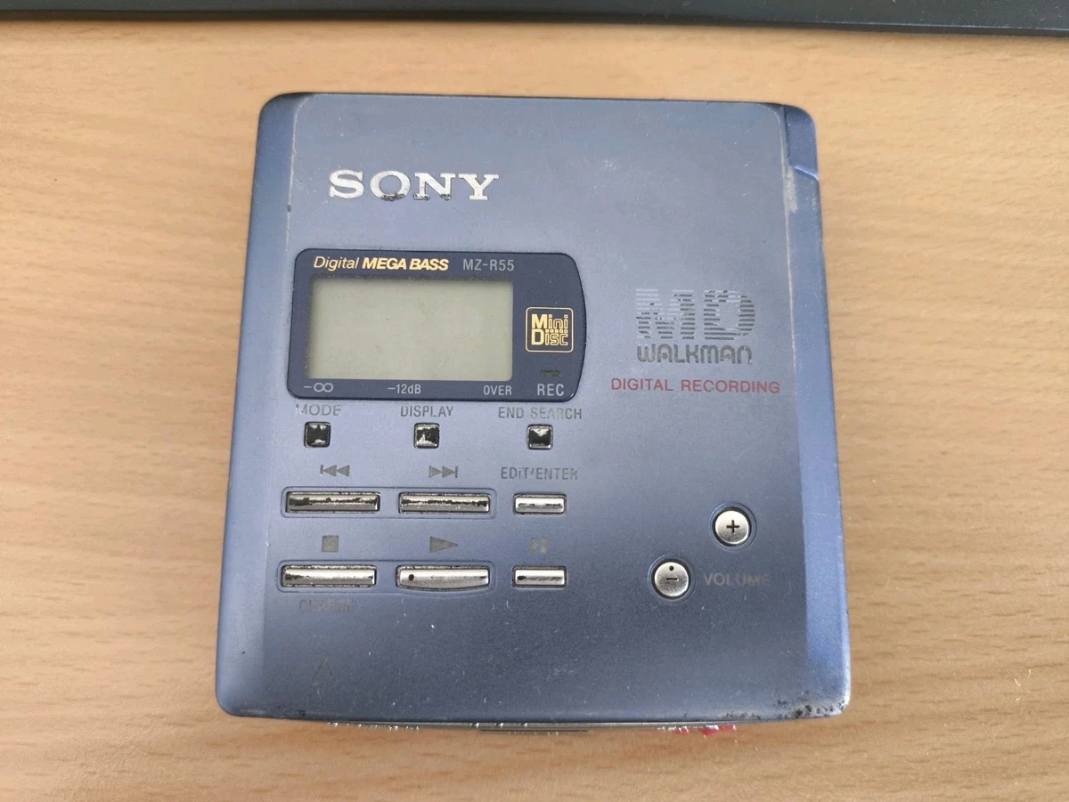 Sony MiniDisc Recorder MZ-R55 - Pour Pièces / Non Testé