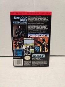 RoboCop 3 Nintendo NES Complete in Box CIB