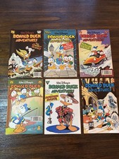 Walt Disney's Donald Duck Adventures Gladstone 6 Issue Comic Lot