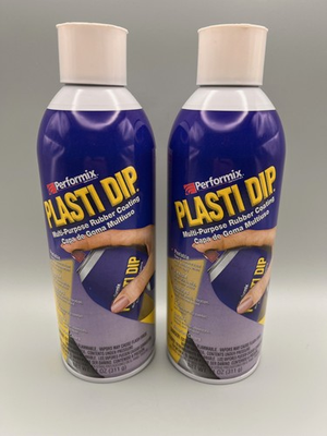 #ad NEW 2 PACK 11207 WHITE COLORED 11OZ PLASTI DIP RUBBER HANDLE SPRAY COATING $18.99
