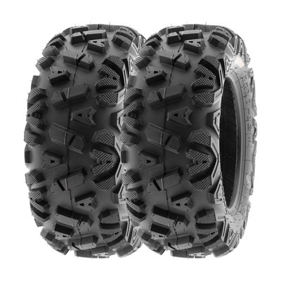 SunF  ATV Tires 25x8-11 25x8x11 All Terrain 6 PR A033  Power I [Set of 2]