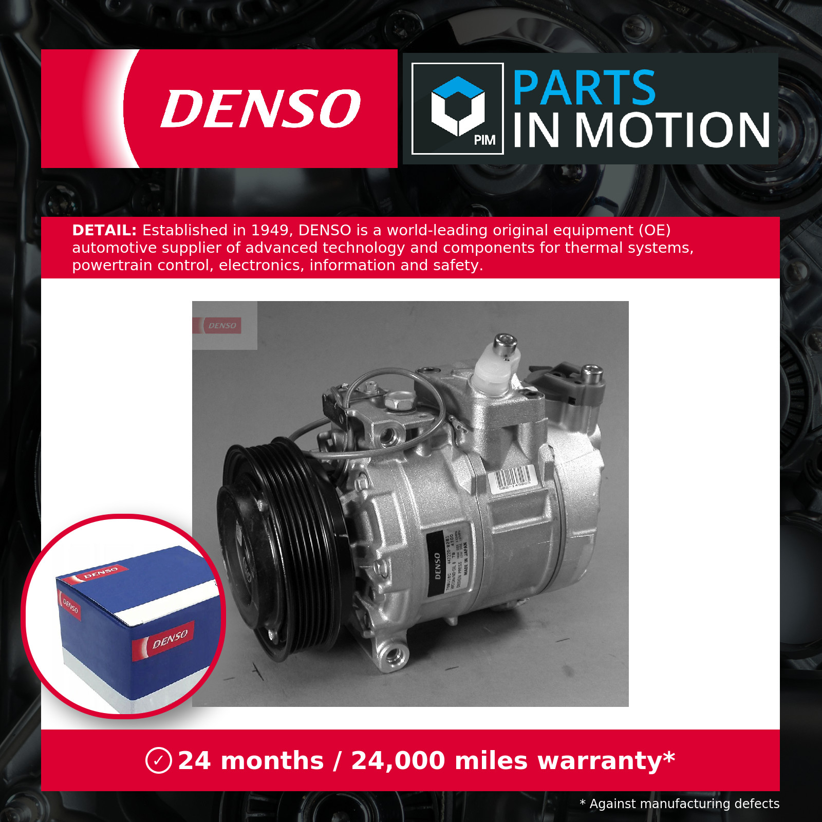 Air Con Compressor fits PORSCHE BOXSTER 987 3.4 06 to 09 AC Conditioning Denso - Image 7