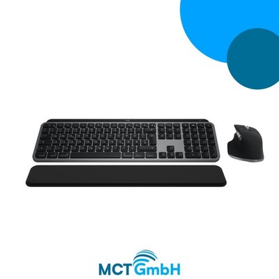 Logitech MX Keys S Combo für Mac inkl. MX Master 3S & MX Palm Rest Maus Tastatur