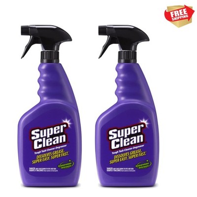 320064 Purple All Purpose Tough Task Cleaner Degreaser - 2 Pack 64oz. by Supe...