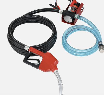 #ad 12V DC Electric Fuel Transfer Pump for Diesel Kerosene 10 GPM with Nozzle. K $52.99