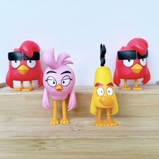Angry Birds Chuck Sonic Wacky Toy Yellow Figures Lot 2022 Summer Madness Movie