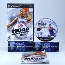 NCAA March Madness 2003 PS2 CIB W/ Manual - PlayStation 2