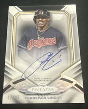 2020 Topps Five Star - Five Tool Phenom Autographs FRANCISCO LINDOR Silver /25