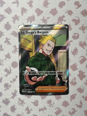 Lt. Surge's Bargain 170/132 Me01: Mega Evolution Holo-NM