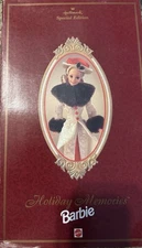 Barbie Doll Holiday Memories Hallmark Special Edition Mattel Vintage 90’s 1995
