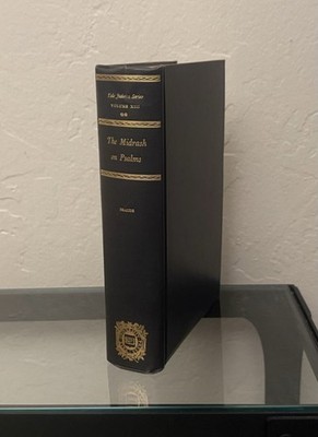The Midrash On Psalms by William Braude 1959 Hardcover / Volume 2 / Yale Judaica