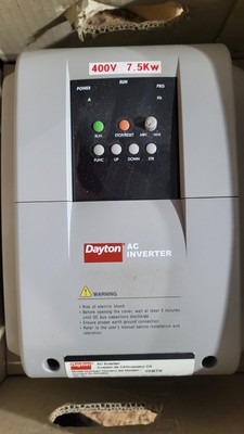 Dayton Ac Inverter, 10hp 380-460volt 50/60hz 16amp