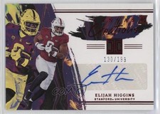 2023 Panini Chronicles Draft Picks Red 130/199 Elijah Higgins #CC-EHI Auto 0su2