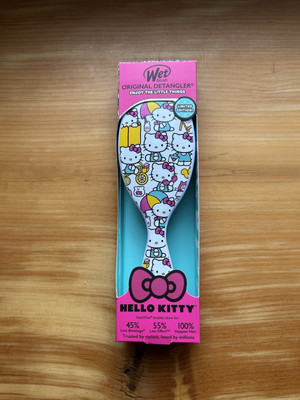 Wet Brush HELLO KITTY Original Detangler Hair Brush Limited Edition White
