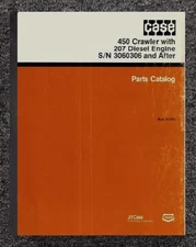 450 CRAWLER W/ 207 DIESEL ENGINE SERVICE PARTS MANUAL FITS CASE 450 SN3060306