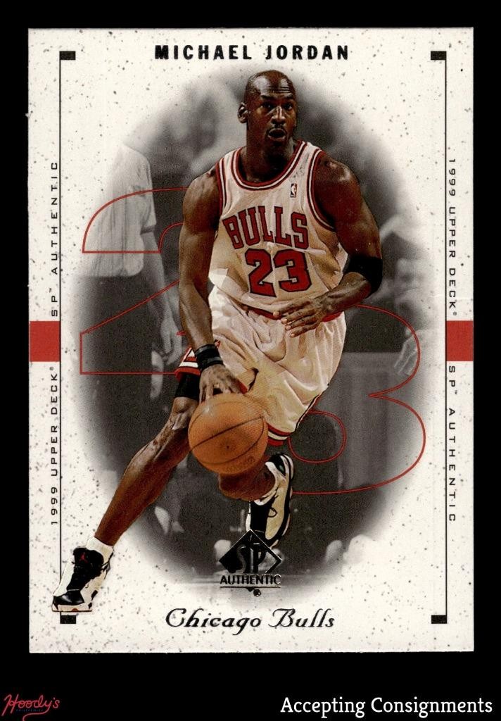 1998-99 SP Authentic Sample #23 Michael Jordan BULLS
