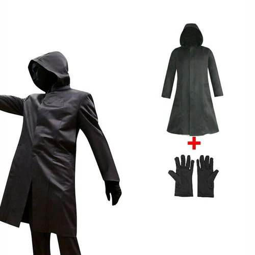 Squid Game Front Man Costumes Windbreaker Cosplay Unisex for Halloween Carnvial - Picture 2 of 5