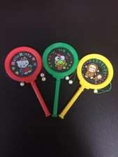 ❤RARE Sanrio Hello Kitty KeroKi Collectible Den-Den Daiko Japanese Pellet Drum ❤
