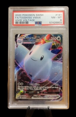 Pokémon TCG Togekiss VMAX Vivid Voltage 141/185 Regular Ultra Rare