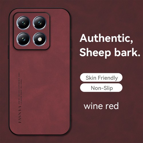 For Xiaomi 14T Redmi Note 14 13 12 11 Pro Shockproof TPU Leather Back Case Cover - Picture 20 of 21