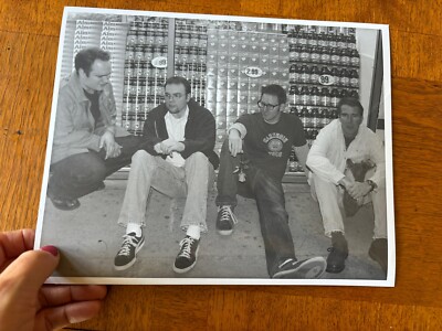 Navin Indie Music Group Rare VNTG 10x8 Press Photo
