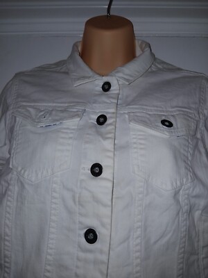 Veste Jean Johnny B Pour Fille 13-14 Ans – Occasion Très Bon état, Couleur Bleue, Matière Coton Blend