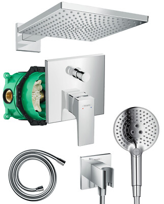 Hansgrohe Duscharmatur Metropol Unterputz Set Raindance Regendusche Duschsystem