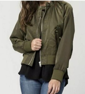dark green bomber