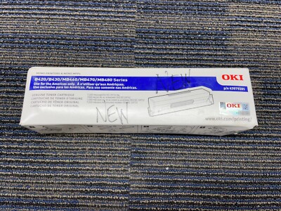 BRAND NEW OEM Box Oki Data Black Toner Cartridge 43979201 N1452 C9