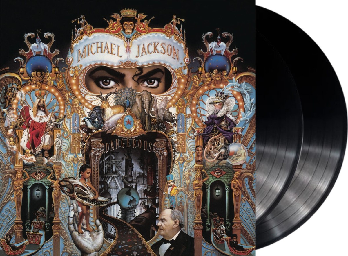 限定輸入盤】マイケルジャクソンDENGEROUS アルバム【未開封】